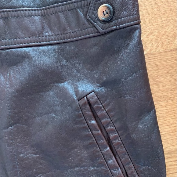 Vintage Sears Men’s Brown Leather Jacket, Chest 42” Medium to Large - Picture 11 of 11